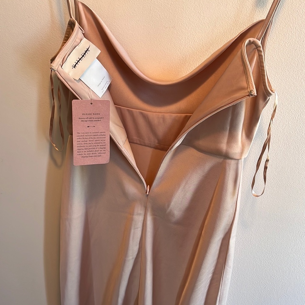 NWT BHLDN Cali Satin Charmeuse Midi Dress Size 2 & 4 - Picture 9 of 16